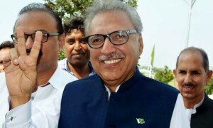 President Alvi now backs 2-state solution for Palestine