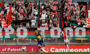 &lsquo;Gaza resists, Palestine exists&rsquo;, shout fans at diaspora soccer club in Chile