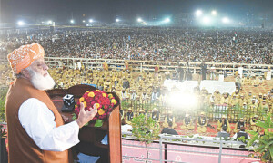 Fazl says peaceful environment a must before general election