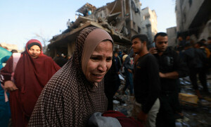 PHOTOS: Death, destruction and fear grip Palestinians as Israeli bombardment continues