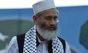 Siraj vows to rally Ummah behind Kashmir, Palestinian cause