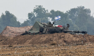 PHOTOS: Israeli artillery units at Gazan border