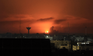 In southern Gaza, Israel mounts fiercest attacks so far in fight against Hamas