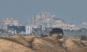 Israel says it struck hundreds of targets in Gaza as fierce battles with Hamas continue