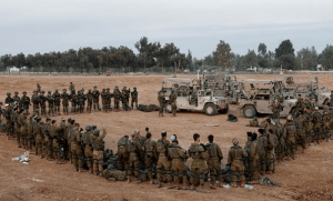 Israeli troops advance in south Gaza city as civilians search for safety
