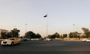 غزہ میں اسرائیلی بمباری کے درمیان بغداد میں امریکی سفارتخانے پر راکٹ حملہ