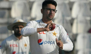دورہ آسٹریلیا، اسپنر ابراراحمد ٹور میچ کے دوران انجری کا شکار