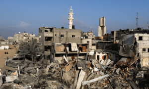 Mother loses 7 children in Israeli strike in south Gaza after fleeing from north