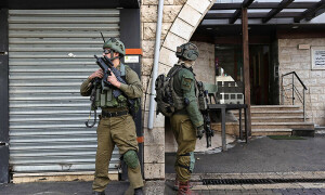 PHOTOS: Israeli soldiers patrol Jenin after overnight raid in occupied West Bank