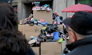 PHOTOS: Peace activists in Zagreb demonstrate for children suffering in Gaza