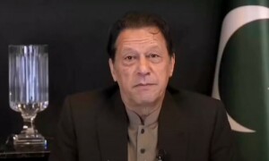 Ex-PM Imran uses AI voice clone to campaign from jail in virtual PTI rally