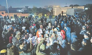 پولیس نے بلوچ مظاہرین کو اسلام آباد میں داخل ہونے سے روک دیا