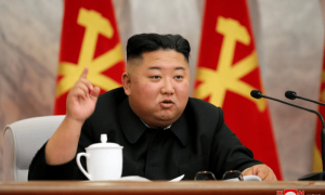 North Korea&rsquo;s Kim warns of &lsquo;nuclear attack&rsquo; if &lsquo;provoked&rsquo;