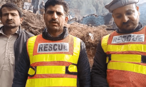 9 of a family killed in house fire in Abbottabad