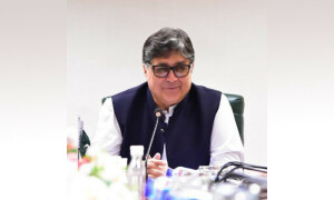 ECP decides against removing Fawad Hasan Fawad as caretaker federal minister