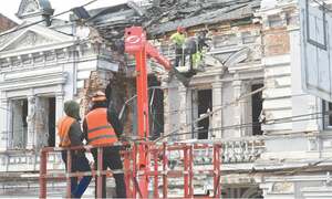 Ukraine claims downing drones as Moscow &lsquo;avenges&rsquo; Belgorod attack