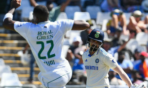 بھارت اور جنوبی افریقہ کے درمیان کیپ ٹاؤن ٹیسٹ میں منفرد عالمی ریکارڈ بن گیا