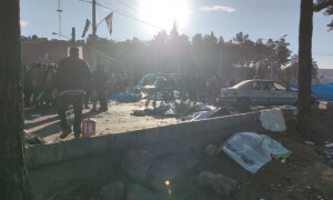 Blasts kill over 100 at ceremony to mark death of Iranian Guards commander