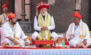 Modi says on 11-day fast ahead of divisive temple opening
