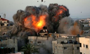اسرائیل کے غزہ پر حملے جاری، 24 گھنٹوں میں 150 فلسطینی شہید