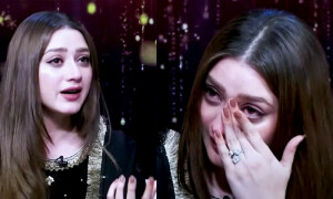 خواہش ہے جیسے والد ہیں، اتنا اچھا شوہر ملے، مومنہ اقبال آبدیدہ ہوگئیں