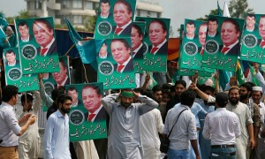مسلم لیگ (ن) کی انتخابی مہم کا آج سے باقاعدہ آغاز، اوکاڑہ میں جلسے کی تیاریاں مکمل