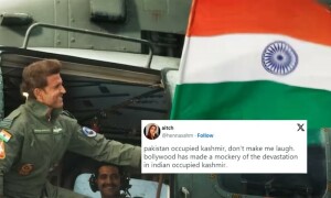 بھارت کی ایک اور پاکستان مخالف فلم، &rsquo;فائٹر&lsquo; پر سخت تنقید