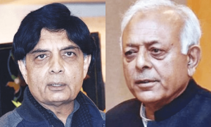 &lsquo;Aloof&rsquo; Chaudhry Nisar and &lsquo;turncoat&rsquo; Ghulam Sarwar face off in Taxila&rsquo;s NA-54