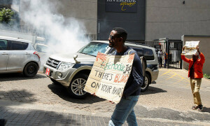 PHOTOS: Protesters in Nairobi demonstrate in support of Palestinians in Gaza