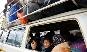 PHOTOS: Palestinians fleeing Israeli ground operations in Khan Younis arrive in Rafah