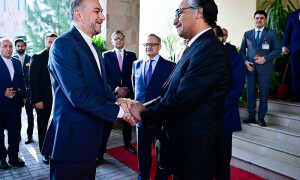 Iran FM praises Pakistan for adopting &lsquo;strong resolutions&rsquo; to support Palestinians