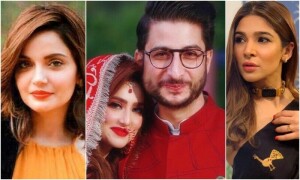 اینکرپرسن پر تشدد کے الزام: عائشہ عمر اور ارمینہ خان نومیکا کے حق میں بول پڑیں