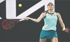 Medvedev caps  off day of great escapes, Rybakina loses in tiebreak