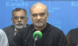 PPP, MQM &lsquo;trying to regain power through coercive measures&rsquo;, claims JI leader