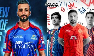پی ایس ایل سیزن 9: اسلام آباد یونائیٹڈ اور کراچی کنگز نے اپنی جرسی پیش کردی