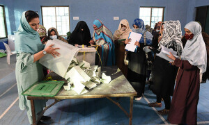 Counting of votes underway