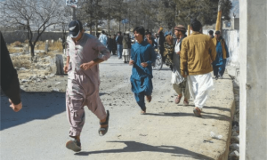 Nine killed in KP, Balochistan election violence