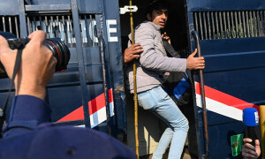 PHOTOS: PTI workers detained by police during protests in Lahore