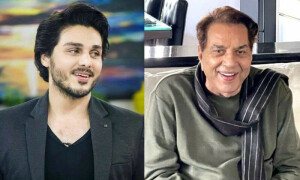 دھرمیندر کی جانب سے احسن خان کی تعریفیں کرنے کی ویڈیو وائرل