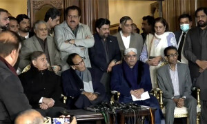 پیپلز پارٹی، مسلم لیگ(ن) اور دیگر اتحادی جماعتوں کا مل کر حکومت بنانے کا اعلان