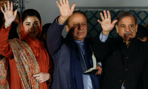 نواز شریف نے وزارت عظمیٰ کیلئے شہباز شریف، وزیر اعلیٰ پنجاب کیلئے مریم نواز کو نامزد کردیا
