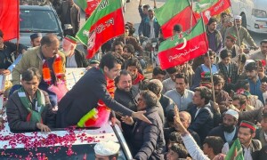 MNA-elect Shahram comes out of hiding, reaches home