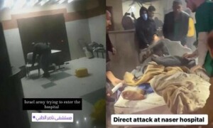 اسرائیلی فوج کا النصر ہسپتال میں چھاپہ، مریضوں میں خوف و ہراس، افراتفری پھیل گئی