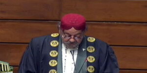 Agha Siraj Durrani takes oath