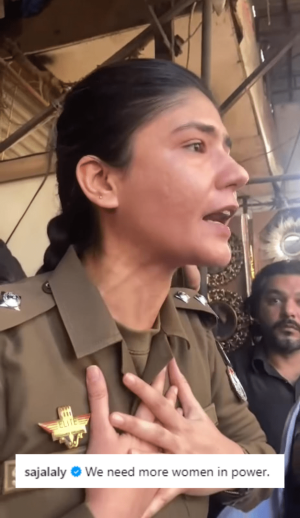 ASP Shehrbano hailed as a hero after rescuing woman from charged mob in Lahore