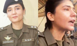 اداکاروں کی ہجوم سے خاتون کو بچانے والی پولیس افسر کی تعریفیں