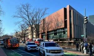 US airman dead after setting himself on fire outside Israeli embassy in protest over Gaza conflict