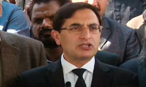 مخصوص نشستوں کے فیصلے تک قومی اسمبلی کا اجلاس نہیں ہوسکتا، بیرسٹر گوہر