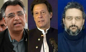 احتجاج اور توڑ پھوڑ کیس: عمران خان، فیصل جاوید، اسد عمر و دیگر ملزمان بری