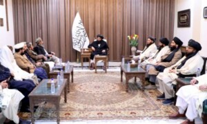 Afghan soil poses no threat to any country, Taliban deputy PM tells Pakistani religious leaders